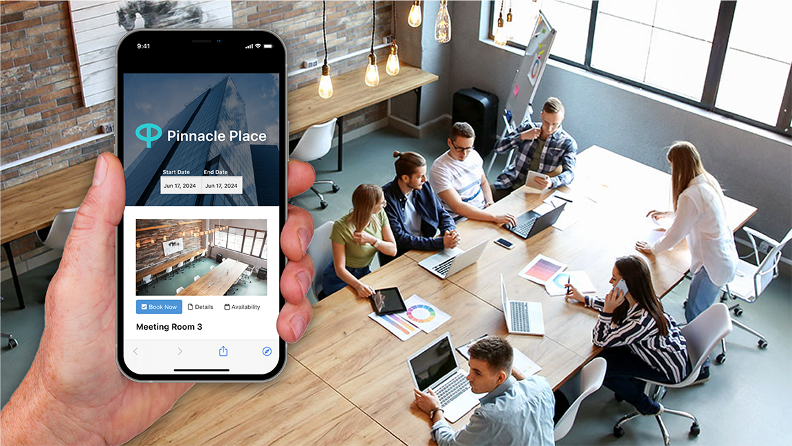 7:30 AM Reserve a meeting room before leaving home 📅